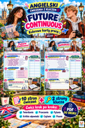 Future Continuous - 10-stronicowy workbook dla uczniów szkoły średniej