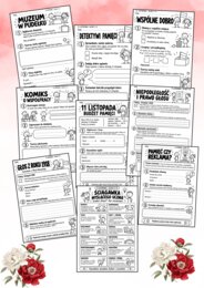 11 LISTOPADA - MĄDRE KARTY PRACY DLA KLAS 1-8!
