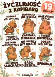 💚 Kapibara nie ocenia - kapibara docenia! 😄