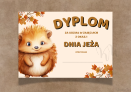 DZIEŃ JEŻA - ZESTAW