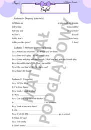Stay Brainy, klasa 4, unit 2 + speaking