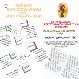 Rodziny rzeczowników - Word Formation