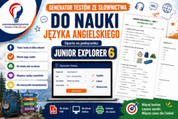 Generator testów Junior Explorer 6, Unit 1