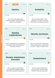 Halloween – Upiorny łańcuch – biologia, klasa 7