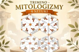 TRIMINO - MITOLOGIZMY DUŻY ZESTAW 4 SZTUKI
