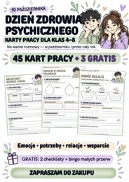 💚 MAŁE ZADANIA. WAŻNE ROZMOWY.-Dzień Zdrowia Psychicznego💚