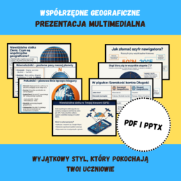 Współrzędne geograficzne i siatka Ziemi – Gotowa Prezentacja na Lekcję Geografii (PPTX + PDF)
