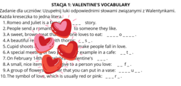 St. Valentine's Day- stacje dydaktyczne