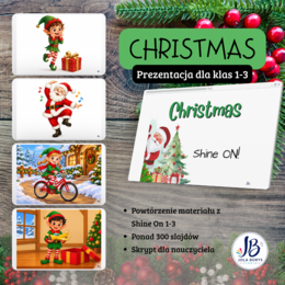 Christmas – angielski dla klas 1–3 – świąteczna mega powtórka z odpowiedziami