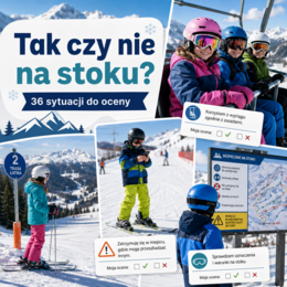 Tak czy nie na stoku? — 36 sytuacji do oceny