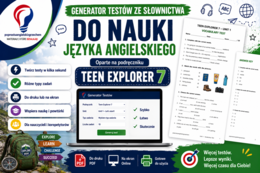 Generator testów Teen Explorer 7, Unit 1