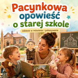 Pacynkowa opowieść o starej szkole