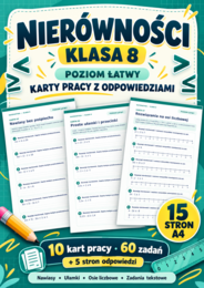NIERÓWNOŚCI-ŁATWE-klasa 8