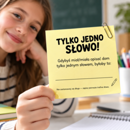 KARTECZKA „JEDNO SŁOWO”