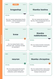 Halloween – Upiorny łańcuch – biologia, klasa 6