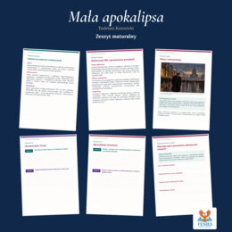 Mała apokalipsa — Tadeusz Konwicki | Zeszyt maturalny: szczegółowe omówienie, 64 zadania i klucz odpowiedzi