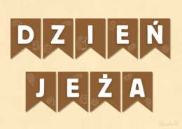 DZIEŃ JEŻA - GIRLANDA