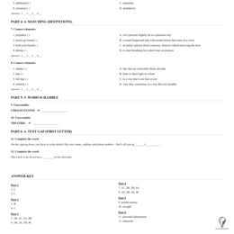 Generator testów Flash 7, Module 1