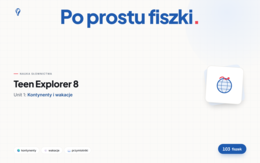 Fiszki do Unitu 1, Teen Explorer 8