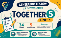 Generator testów Together 5, Unit 1