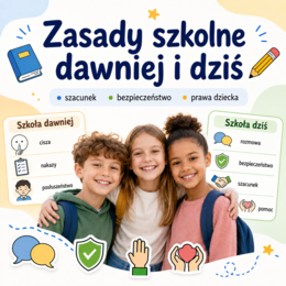Zasady szkolne dawniej i dziś