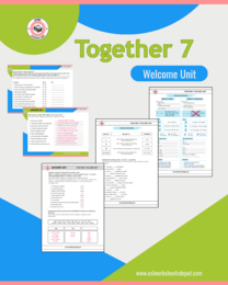 Together 7 Welcome Unit - Grammar and Vocabulary Worksheets