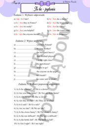 Stay Brainy, klasa 4, unit 2 + speaking