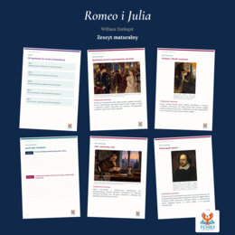 Romeo i Julia — William Szekspir | Zeszyt maturalny: szczegółowe omówienie, 114 zadań i klucz odpowiedzi