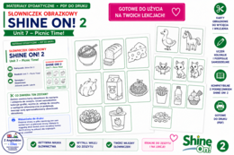 My Picture Dictionary - Shine On! 2 – Unit 7: Picnic Time!