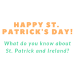 J.angielski St. Patrick’s Day – Dzień Św. Patryka. Baner. Angielski