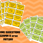 Reading and speaking cards