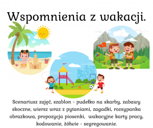 Wspomnienia Z Wakacji - Scenariusz, Propozycje Zabaw, Pudełko Na Skarby ...