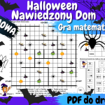 Halloween Escape Room – Ułamki zwykłe, Ułamki dziesiętne, Liczby ujemne, Procenty