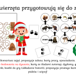🎅⭐️🎁Wytnij i sklej – zestaw świąteczny 🎁⭐️🎅 MEGA PROMOCJA tylko 4 zł