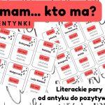 Części zdania – język polski – karty montessori