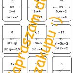 Matematyczne bingo- utrwalanie mnożenia