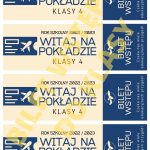 Bilet Wstępu do Klasy 5 – rok szkolny 2022/2023
