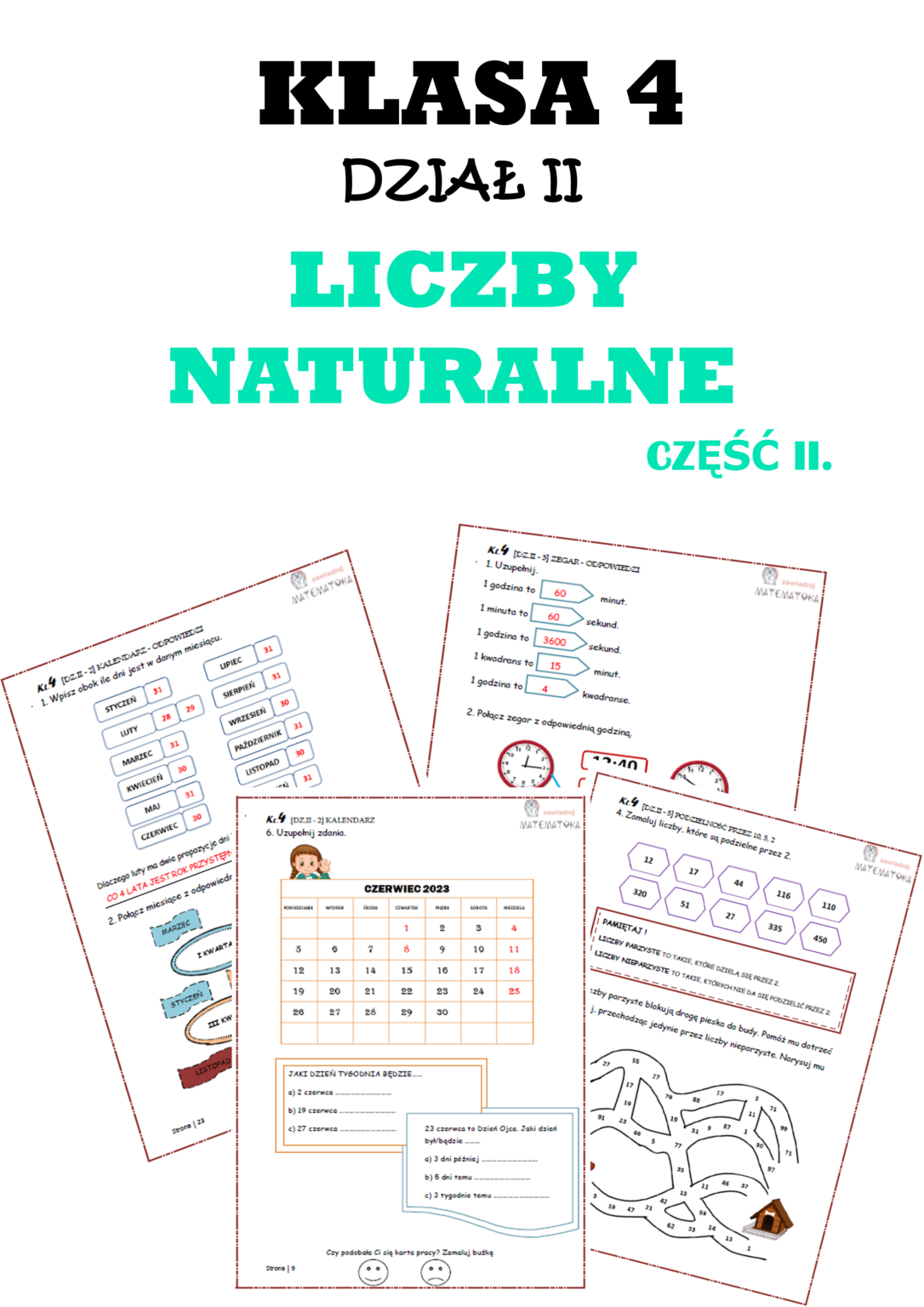 Dział II: Liczby Naturalne – Część 2 • Złoty Nauczyciel