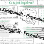 Sketchnotka – notatka „Krajobraz Pojezierza Mazurskiego” wykonana w power point do edycji. Geografia 5; „Krajobrazy Polski”