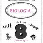 Biologiczne karty pracy dla klasy 5 w formacie pptx. Materiał zawiera 44 karty pracy do samodzielnego uzupełniania