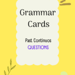 Past Continuous/ Zdania twierdzące/ Karty do mówienia/ Mówienie/ Speaking/ Konwersacje/ Klasy 4-8/ Klasy 4-6/ Klasy 6-8/ SP/ Warm-up/ Rozgrzewka/ Speaking cards/ Gramatyka/ Grammar/ Speaking cards grammar/ Grammar cards/ E8