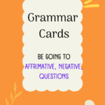 Be going to/ Zdania przeczące/ Karty do mówienia/ Mówienie/ Speaking/ Konwersacje/ Klasy 4-8/ Klasy 4-6/ Klasy 6-8/ SP/ Warm-up/ Rozgrzewka/ Speaking cards/ Gramatyka/ Grammar/ Speaking cards grammar/ Grammar cards/ E8