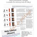 Wklejka z zadaniami oraz prezentacja: Życie w okupowanej Warszawie. Aleksander Kamiński: „Kamienie na szaniec”
