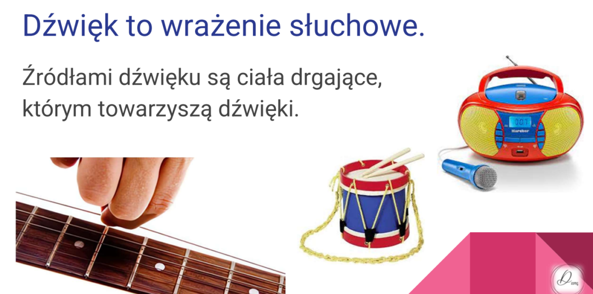 Dźwięk, fala dźwiękowa, akustyka.