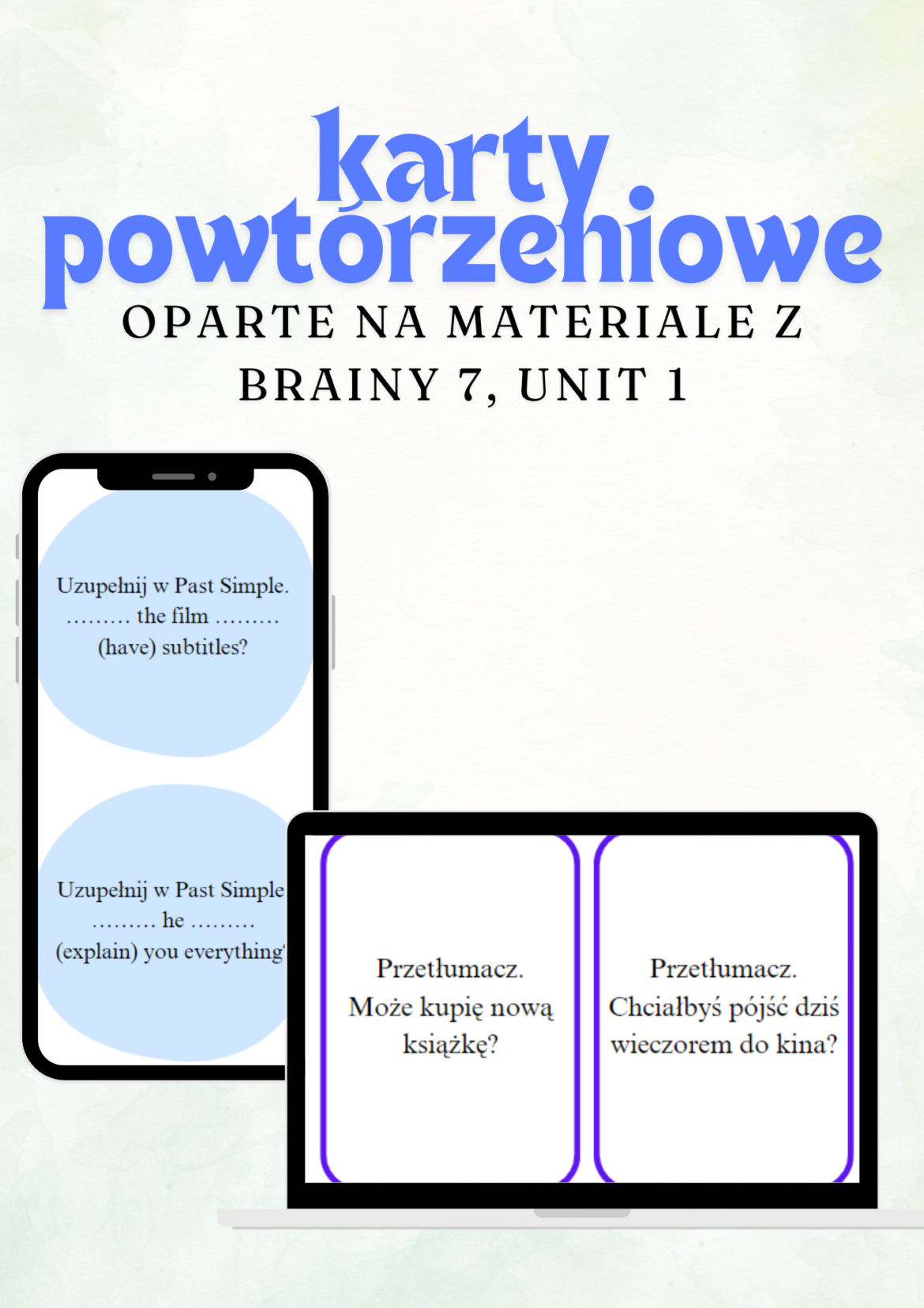 Karty powtórzeniowe - wyróżniony obrazek