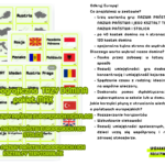 Gra geograficzna DOMINO NAZWY PAŃSTW EUROPEJSKICH I ICH STOLICE pakiet MINI