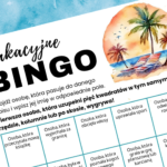 Wakacyjne BINGO (klasa 1-5) początek roku, powrót do szkoły