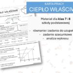 Fizyka 7 i 8. Karta pracy. TEMPERATURA. Termodynamika.