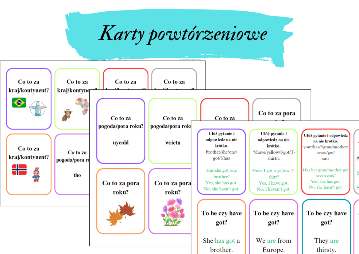 Karty powtórzeniowe