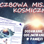 LICZBOWA MISJA KOSMICZNA – tabliczka mnożenia i dzielenia, karta pracy, klasy 3, 4, 5